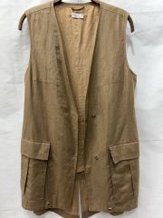 2024ss 麻 ブルネロクチネリ brunello cucinelli ベスト - メルカリ