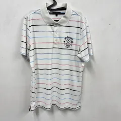 正規品/LL キャロウェイ ゴルフウェア ストライプ 半袖 カラーTシャツ CCのサムネイル