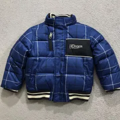 キッズ 92 A級 # Tommy Hilfiger トミーヒルフィガー CHECK ダウン/K011