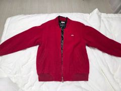 LACOSTE ワインレッド ジャンパー 36 - メルカリ