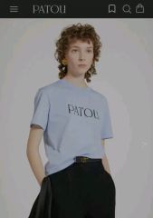 PATOU】23商品 マルチカラーボーダートップ M カーキMIX - メルカリ