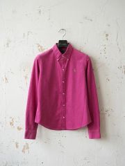 ☆美品☆ラルフローレン コットン半袖シャツブラウス ストライプ 