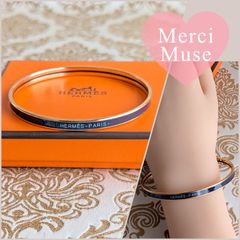 HERMES エルメス ブレスレット ユニ ピンク ローズゴールド金具 - メルカリ