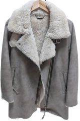 新品】6(ROKU) BOA COLLAR ZIP COAT ボアコート - メルカリ