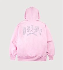 Sp5der Atlanta ピンク パーカー - メルカリ
