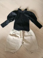 3歳女の子 コーデ Look 保育園服 冬コーデ