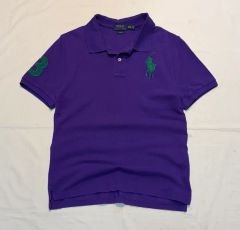 希少 Polo Ralph Lauren ラルフローレン ビックポニー 紫 S - メルカリ