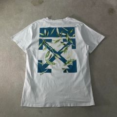 off-white tシャツ半袖さくらピンク桜ロゴプリント - メルカリ