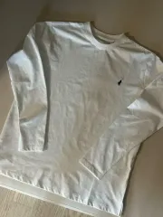 (本日限定価格) ポロ ラルフローレン ロングスリーブ Tシャツ 白