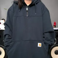 Carhartt カーハート レインディフェンダー ハーフジップ フーディー Tシャツ