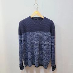 NO ID. / グレーxブラックグラデーションニット /Size 2 - メルカリ