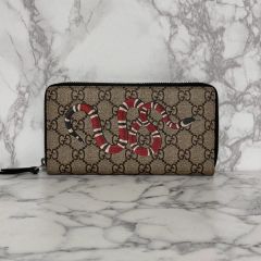 GUCCI グッチ ラウンドファスナー キングスネーク 極美品‼️ - メルカリ