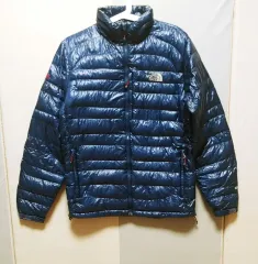 L THE NORTH FACE ザノースフェイス サミット 軽量 ダウンジャケット ダークブルー510