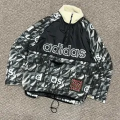 80s アディダス フリース アノラック ジャケット