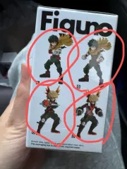 5 5 僕のヒーローアカデミア FIGUNO 4種 フルセット 緑谷出久 爆豪