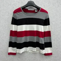 100 Tommy Hilfiger レディース ロングスリーブ Tシャツ