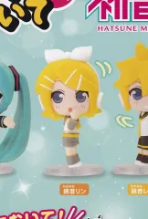 こっち向いて 鏡音リン ガチャ フィギュア