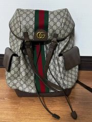 GUCCI GGスプリームシェリーラインタイガーリュック・バックパック