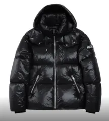 正規品 MACKAGE マッカージュ ケント-Z 光沢 ブラック ダウン フードのサムネイル