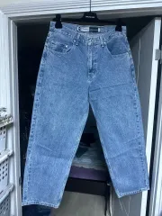 31X30 リーバイス シルバータブ バギー デニムパンツ インディゴ