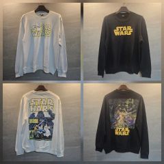 コーチ×スターウォーズ スウェット シグネチャー 刺繍ロゴ ブラック M