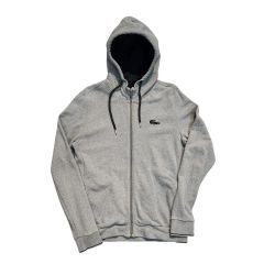 LACOSTE グレー パーカー メンズ　US S LACOSTE SPORT グレー パーカー US S - メルカリ