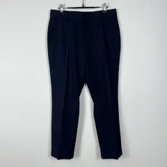 FILA フィラ/状態良し ストレッチ スラックス ズボン ネイビー メンズL 82/ラデンのサムネイル