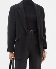 MAISON MARGIELA ダメージ加工のチェック柄モヘア混セーターベスト 
