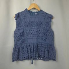 美品】ローレン ラルフローレン カットワークレース ブラウス - メルカリ