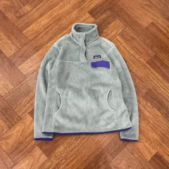 レディース L patagonia リトゥール スナップ ハーフジップ フリースのサムネイル