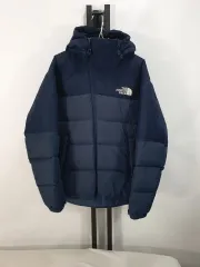 THE NORTH FACE ザノースフェイス ダウンジャケット 白ラベル アノラック ダウンジャケット ネイビー L