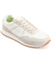 バンス メンズ シューズ スニーカー Vance Co Mens Samson Casual Sneakers Beige ベージュ