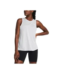 アンダーアーマー レディース トップス タンクトップ Under Armour Womens Tech Twist Tank Halo Gray White ホワイトのサムネイル