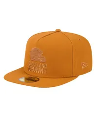 ニューエラ メンズ アクセサリー 帽子 New Era Mens Brown Cleveland Browns Color Pack AFrame 59FIFTY Fitted Hat Brown ブラウン