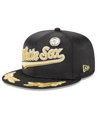 ニューエラ メンズ アクセサリー 帽子 New Era Mens Black Chicago White Sox 2025 59FIFTY Day Gold Leaf 59FIFTY Fitted H