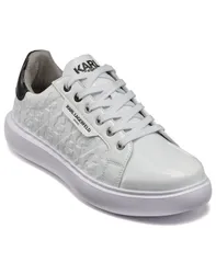 カール ラガーフェルド メンズ シューズ スニーカー KARLAGERFELD PARIS Mens Patent Sneakers White ホワイトのサムネイル