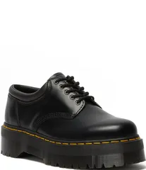 ドクターマーチン レディース シューズ パンプス プラットフォーム オックスフォード レザー Dr Martens Womens 8053 Quad Smooth Leather Platform Oのサムネイル