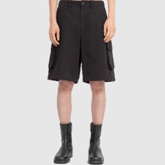 stein シュタイン ハーフ カーゴパンツ S ブラック 新品タグ付き