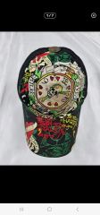 Ed Hardy エドハーディー メッシュキャップ ブラック スパンコール