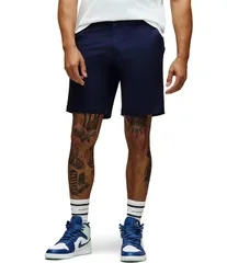 サイコバニー メンズ ボトムス ハーフパンツ・ショーツ ショートパンツ Psycho Bunny Maverick 10k Step 9 Inseam Shorts Baritone Blue ブルーのサムネイル
