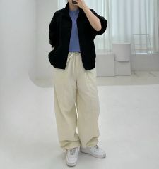 sheller シェリエ ポイントボタンキュロット ショートパンツ 千鳥