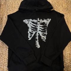 完売品 NOREMIDノーリミッドボーンパーカー黒s - メルカリ
