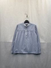 orfeo〉青とストライプの長袖シャツ - メルカリ