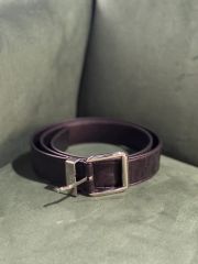 極美品】 THE ROW Jin Beltレザー ベルト ブラウン - メルカリ