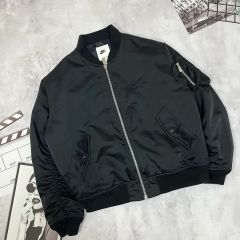 Nike AIR XL 黒 MA-1 ボンバー ジャケット 人気サイズ ブラック - メルカリ