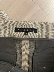 25ss Theory ベージュ ワイドレッグチノパン 00 - メルカリ