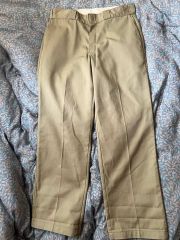 Dickies 874 90s USA製 ワークパンツ ベージュTALON - メルカリ