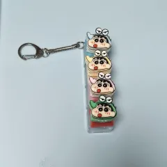 クレヨンしんちゃん マカロン led 4 区 キーキャップキーリング