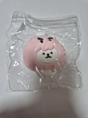 自分ツッコミくま ボールチェーン付きスクイーズ キーホルダー 非売品