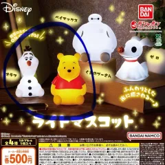 まとめ) ディズニー ライト マスコット ガチャ プー、オール 